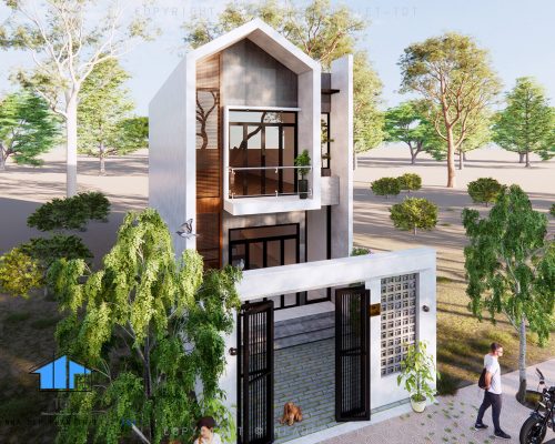 Thiết kế nhà phố tại phan thiết đẹp