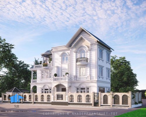 Mẫu biệt thự tân cổ điển tại phan thiết
