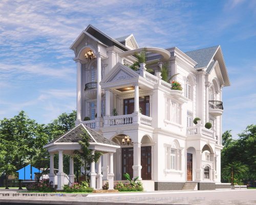Thiết kế biệt thự cổ điển tại phan thiết
