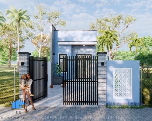 Thiết kế nhà cấp 4 tại phan thiết
