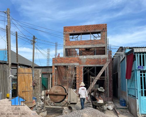 xây nhà cấp 4 gác lửng tại phan thiết