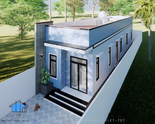 thiết kế nhà cấp 4 đẹp tại phan thiết bình thuận