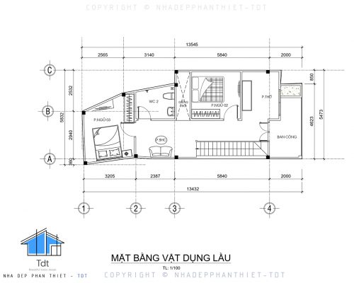 mặt bằng nhà phố tại phan thiết