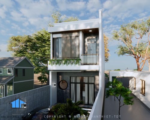 thiết kế nhà phan thiết 5x20m