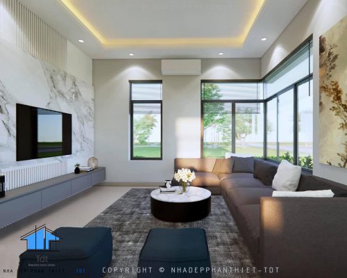 thiết kế nội thất nhà cấp 4 tại phan thiết