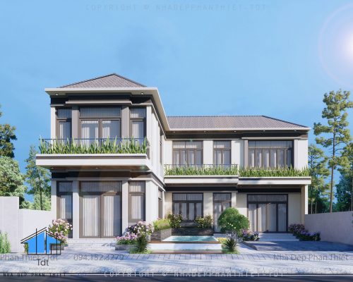 thiết kế biệt thự phan thiết