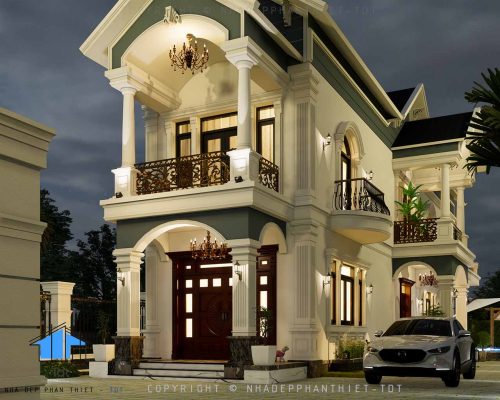 Thiết kế biệt thự tân cổ điển