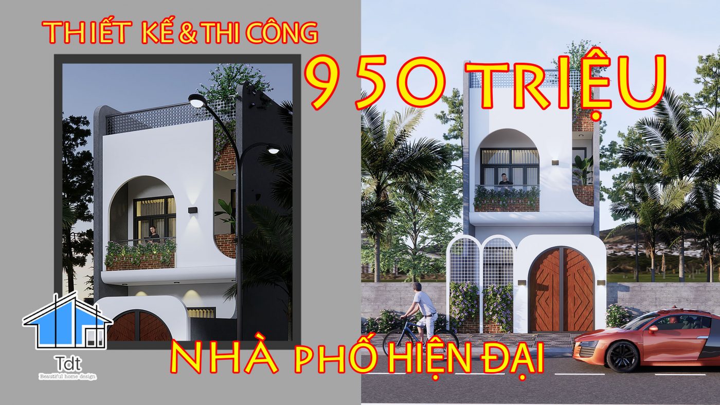 thiết kế nhà phố đẹp