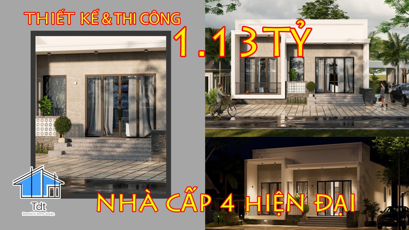 thiết kế nhà cấp 4