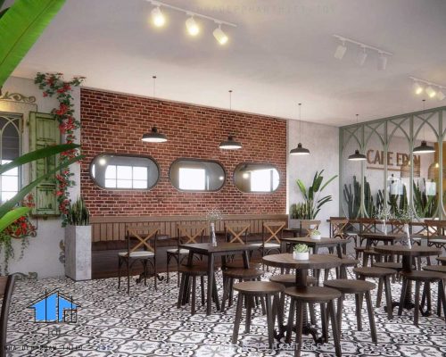 thiết kế quán coffee hiện đại đẹp