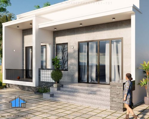 thiết kế nhà cấp 4 tại phan thiết