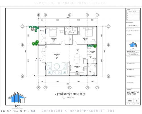 thiết kế nhà cấp 4
