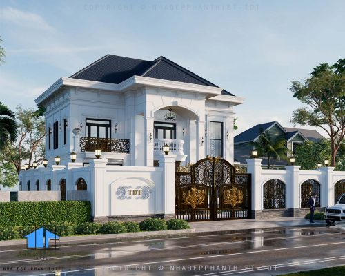 biệt thự tân cổ điển