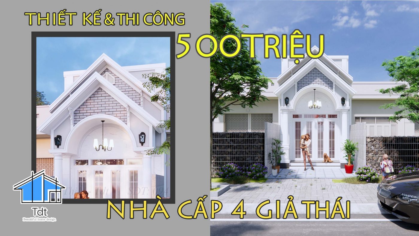 thiết kế nhà cấp 4