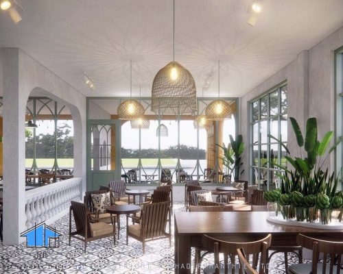 thiết kế quán coffee hiện đại đẹp