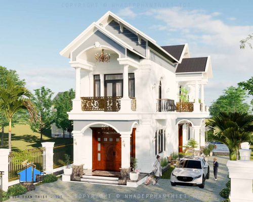 Thiết kế biệt thự tân cổ điển