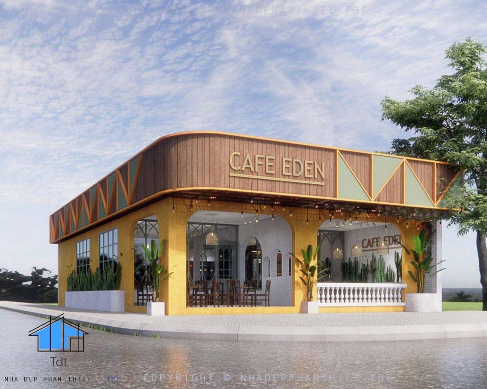 thiết kế quán coffee hiện đại đẹp