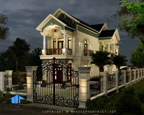 Thiết kế biệt thự tân cổ điển