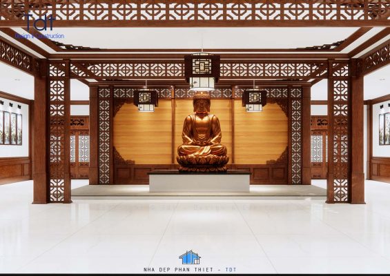 nhà chùa đẹp