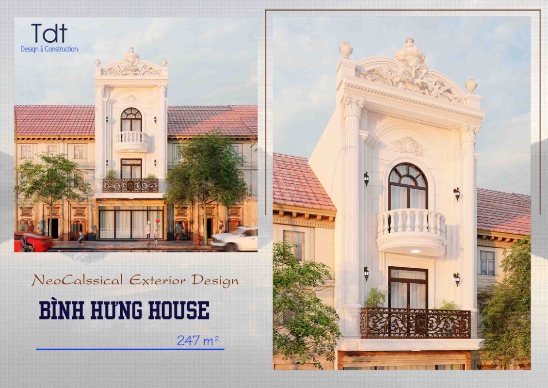 nhà tân cổ điển