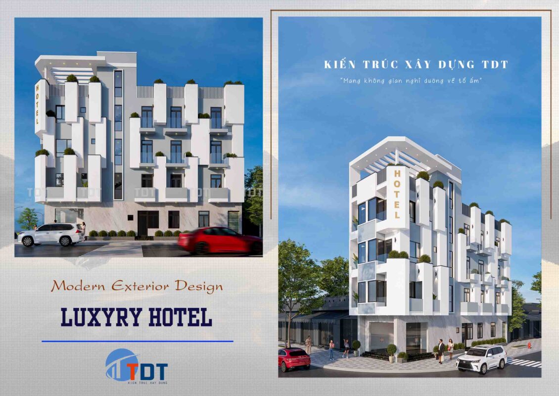 Thiết kế khách sạn 5 tầng