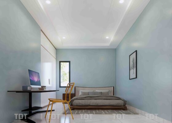 nhà cấp 4 gác lửng