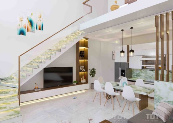 Nhà cấp 4 gác lửng