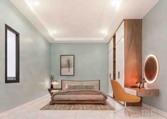 nhà cấp 4 gác lửng