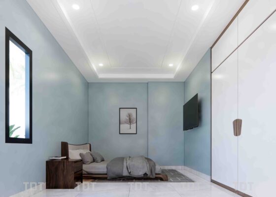 nhà cấp 4 gác lửng